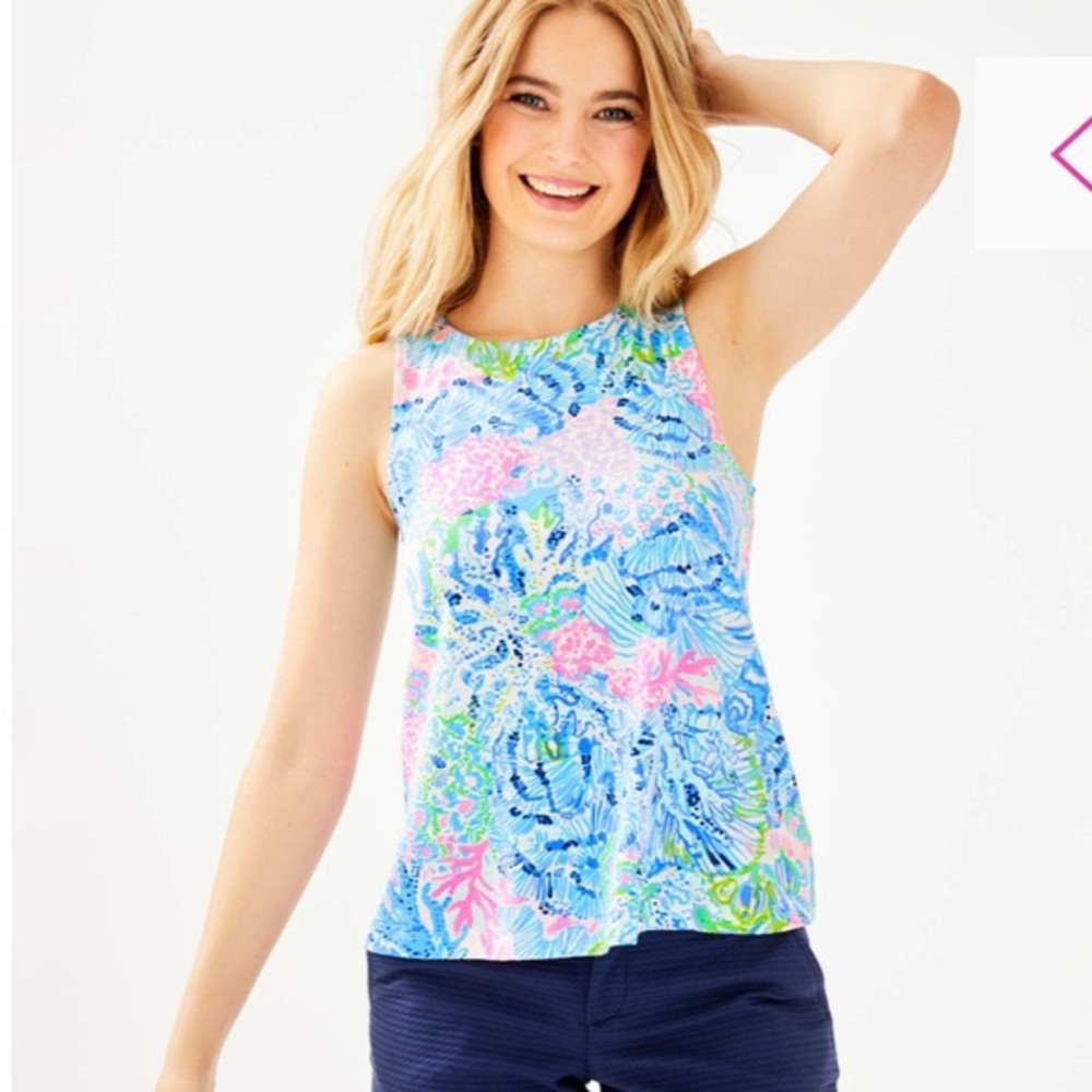 NWT Kristen Sink or Swim top Lilly Pulitzer